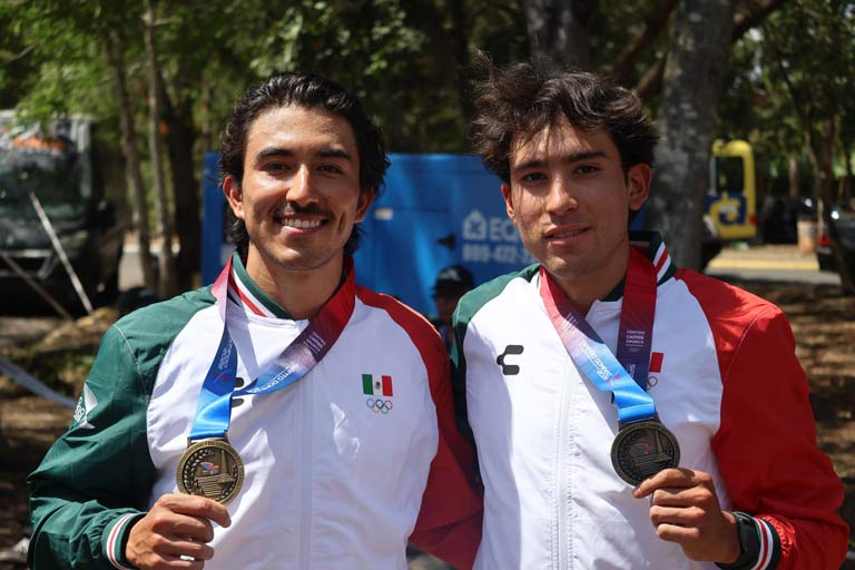 Gerardo Ulloa y Adair Gutiérrez conquistan oro y plata para México en ciclismo de montaña