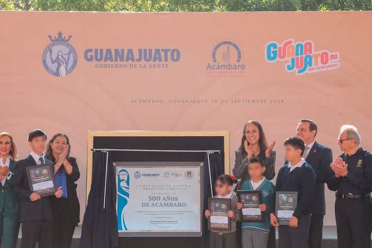 Conmemoran 500 años de Acámbaro; gobernadora reitera su apertura al diálogo