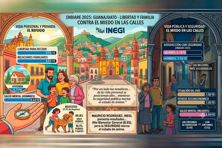 Seguridad, el “talón de Aquiles” en el bienestar de los guanajuatenses