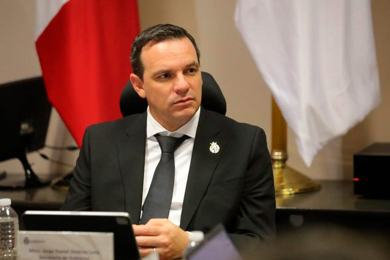 Jorge Jiménez Lona, secretario de Gobierno del estado de Guanajuato.