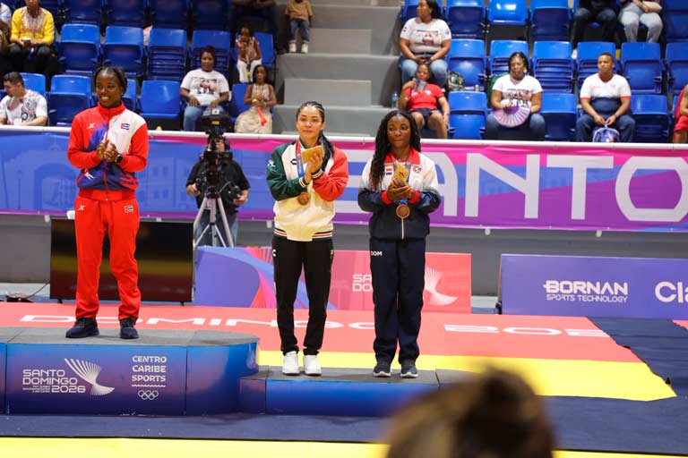 Paulina Martínez conquista el bronce en judo durante los Juegos Centroamericanos