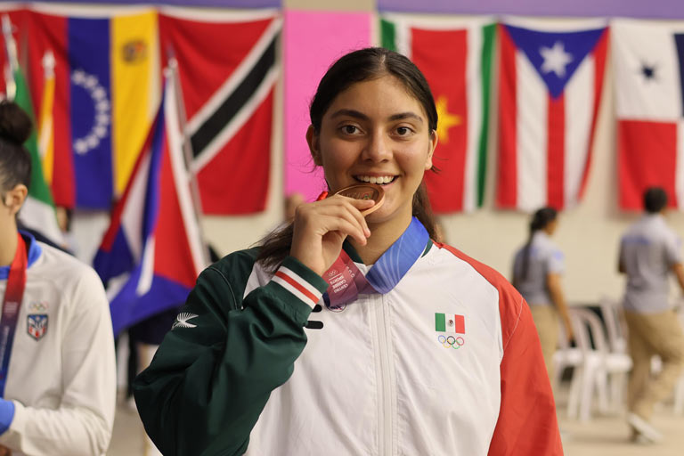 Saraí González conquista el bronce en taekwondo para México en Santo Domingo 2026