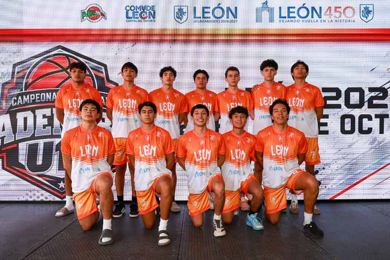 León recibe el Campeonato Nacional de Básquetbol ADEMEBA U-17